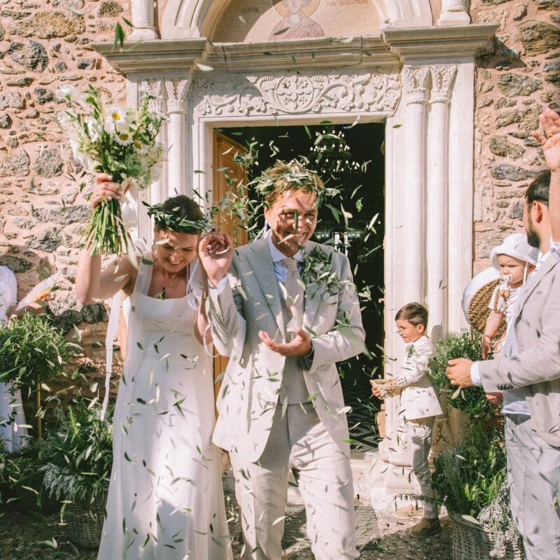 Breathtaking Wedding at a Picturesque Village in   Crete