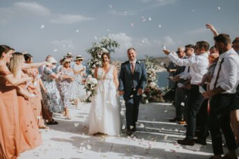 The wedding of Katie & Mark in Spinalonga island