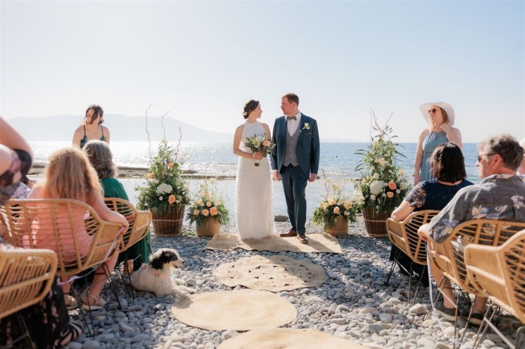 A Magical Beach Wedding in Crete