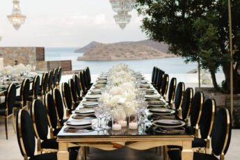 Marina & Giovanni: A Black & White Dream Wedding in Crete