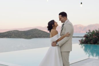 Mary & Max’s Unforgettable Elounda Wedding