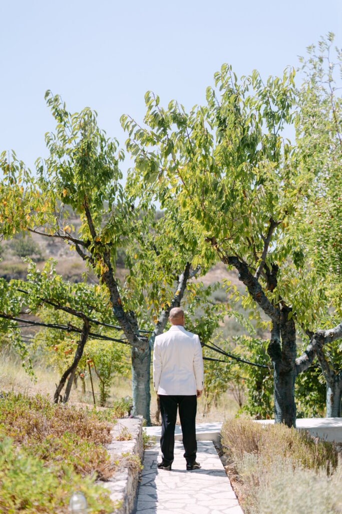 tuscan style wedding in Crete