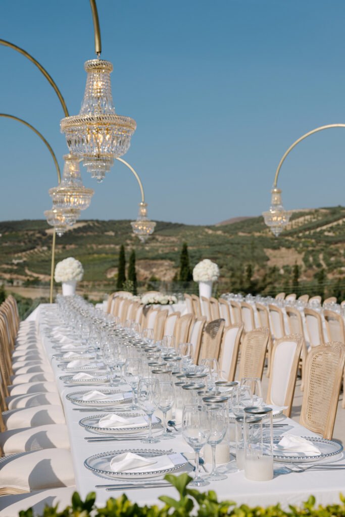 luxurious wedding in Greece