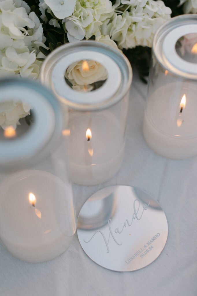 total white wedding in Greece