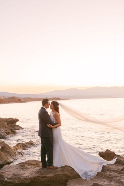 beach wedding in Crete