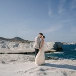 Destination Wedding at Milos’ Famous Sarakiniko Beach