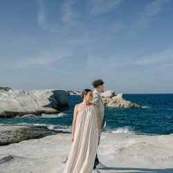 A wedding in Milos is not just a ceremony; it’s an experience.